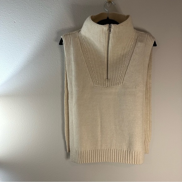 H&M Sweaters - H&M cream turtleneck sweater shrug